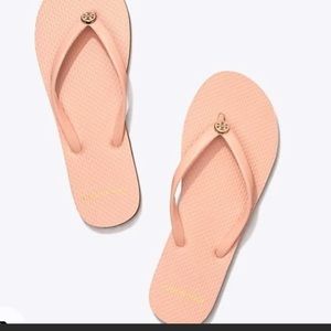 Shoes | Tory Burch Light Pink Flip Flops | Poshmark
